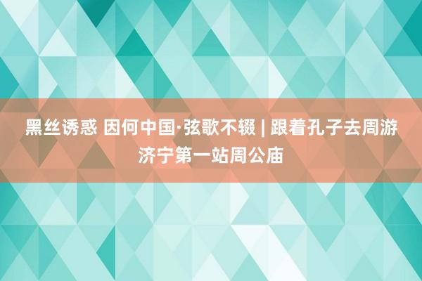 黑丝诱惑 因何中国·弦歌不辍 | 跟着孔子去周游济宁第一站周公庙